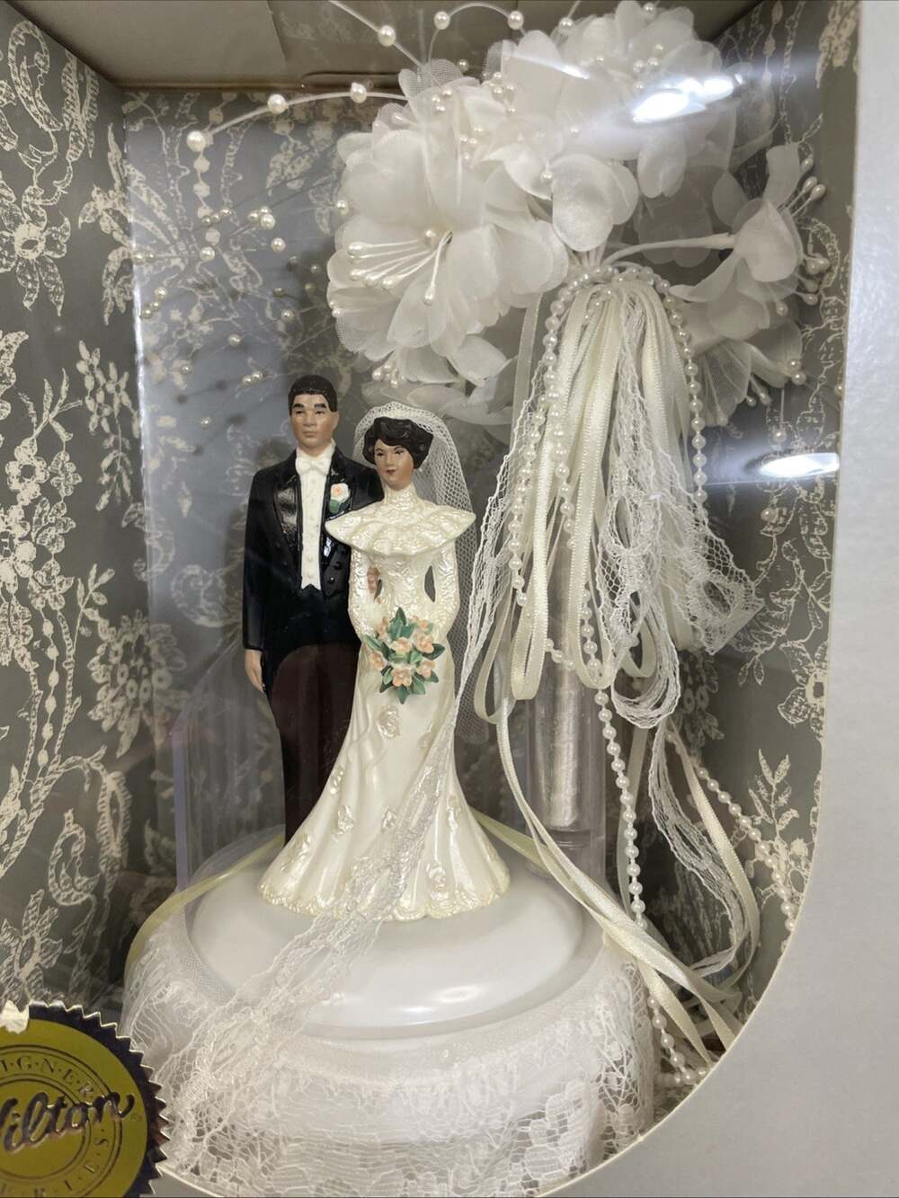 VTG NEW WILTON 101-1777 Expressions of Love Wedding Cake Topper